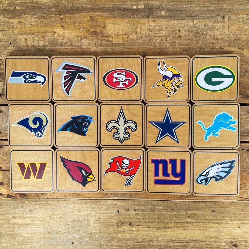 American Football Interactive Leaderboard Sign