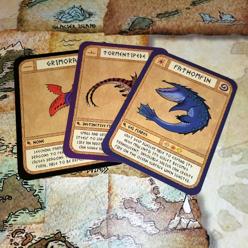 HTTYD Deck of Dragons (All Dragons Collectible Card Set from How to Train Your Dragon)