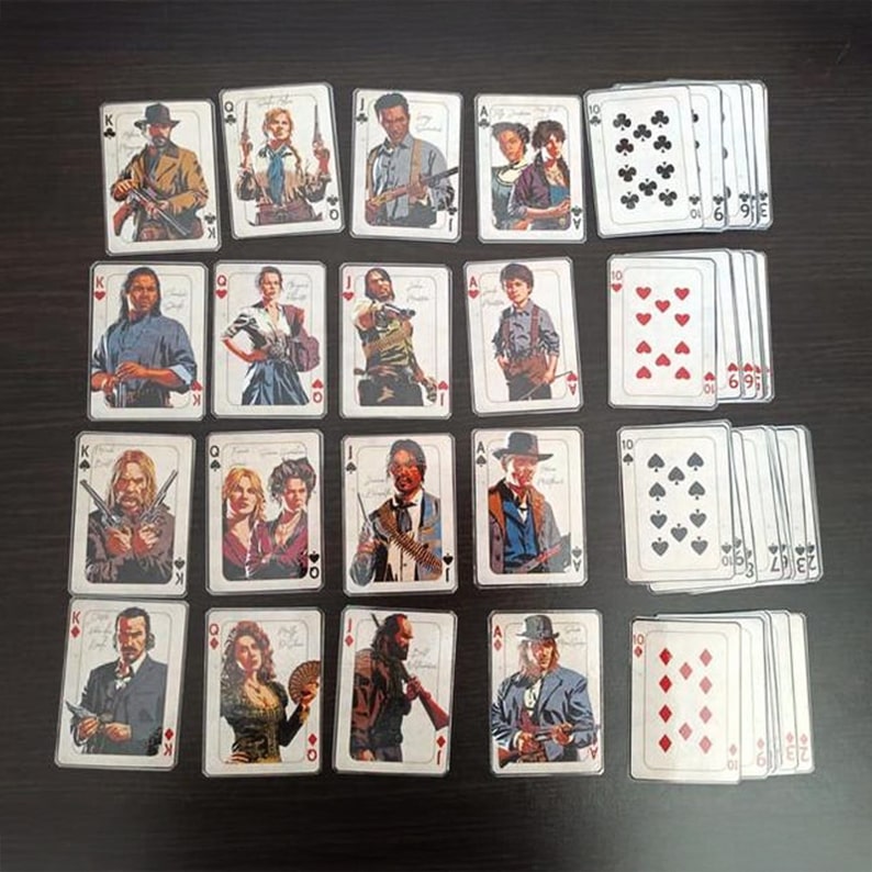 Red Dead Redemption II Poker Deck