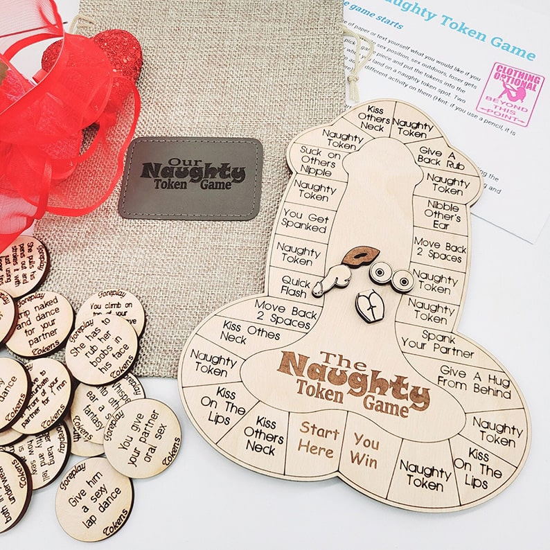 Naughty Token Board Game - CollectibleJoy