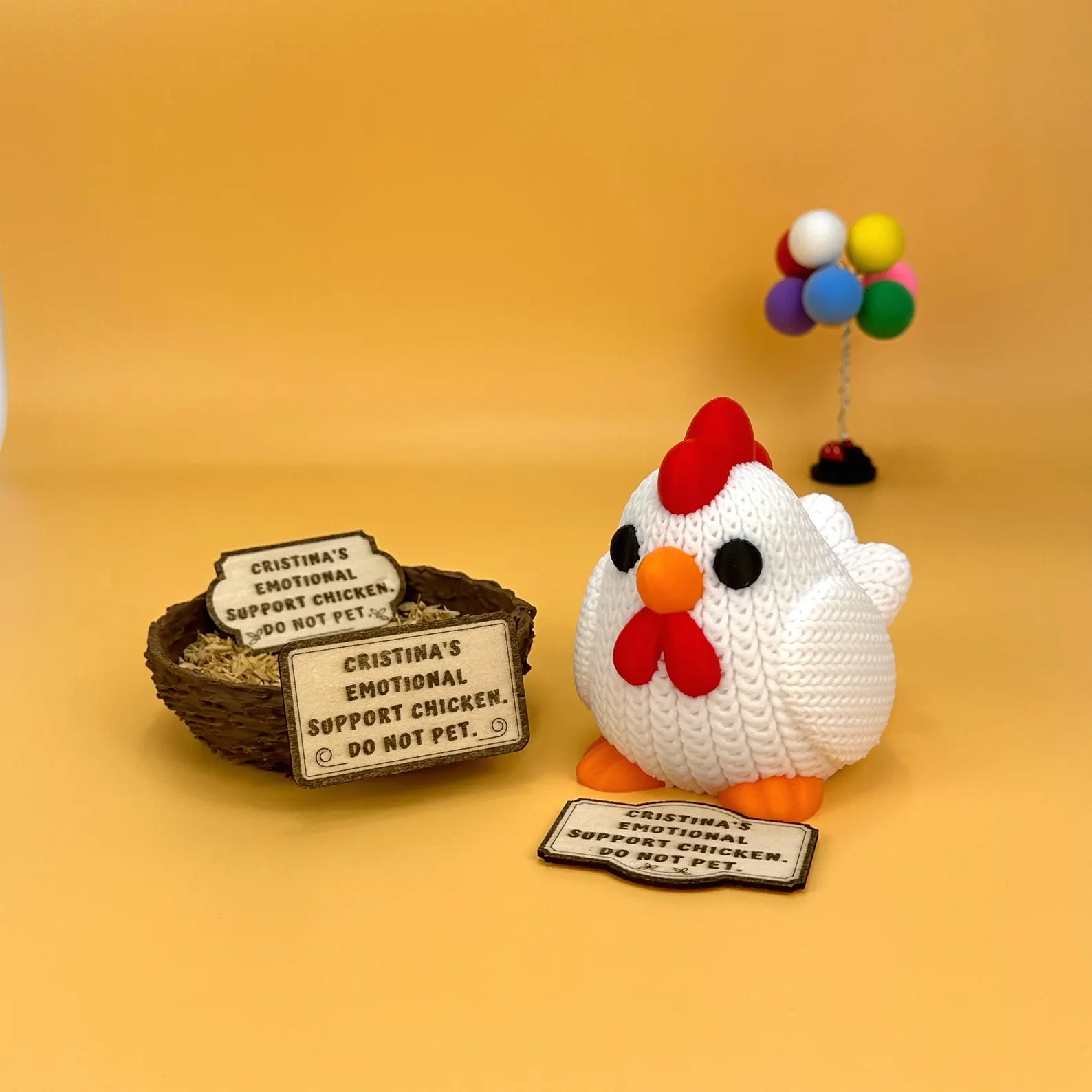 Emotional Support Goose Desk Buddy