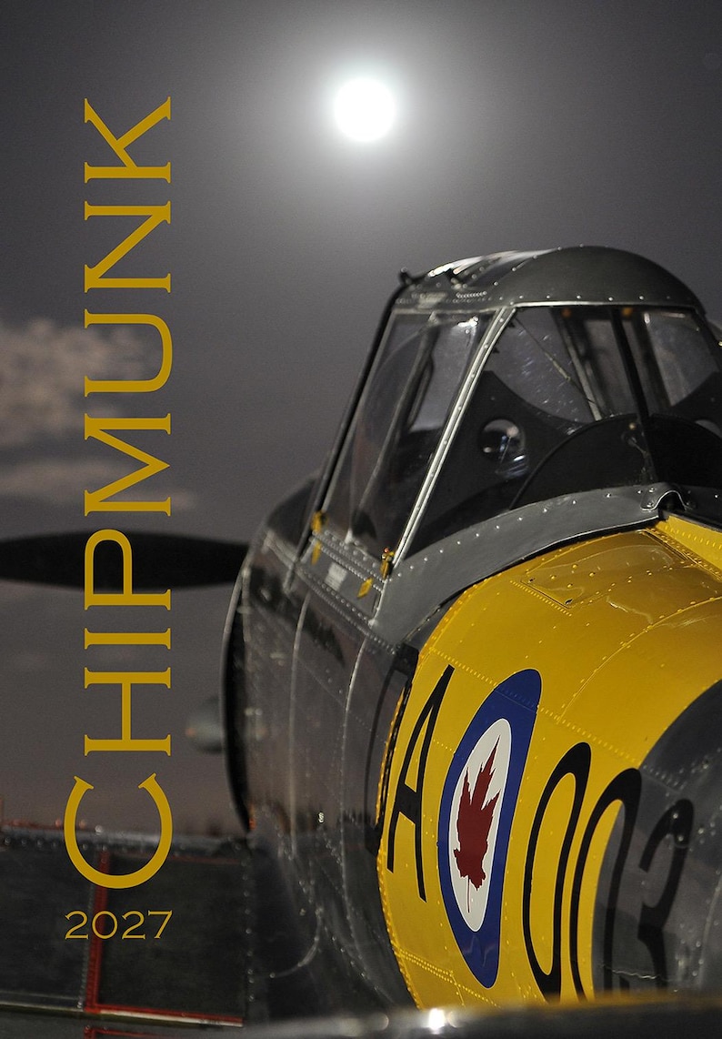 DHC-1 Chipmunk Calendar 2027
