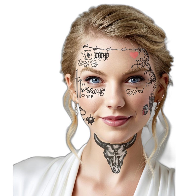 Taylor Malone Temporary Tattoo Pack