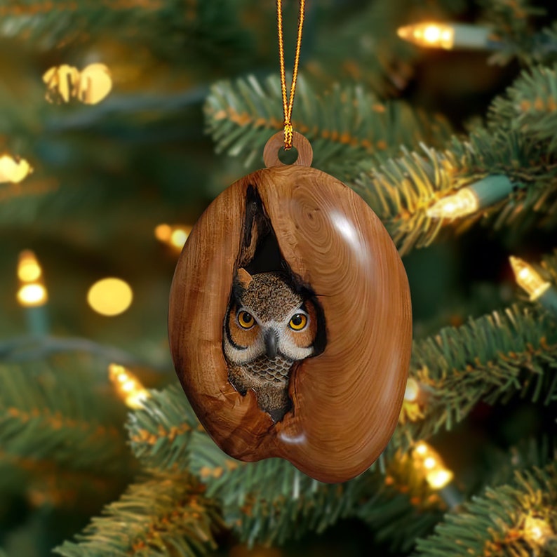 Owl Lover Ornament