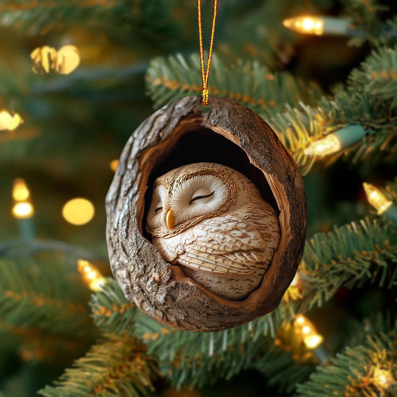 Owl Lover Ornament