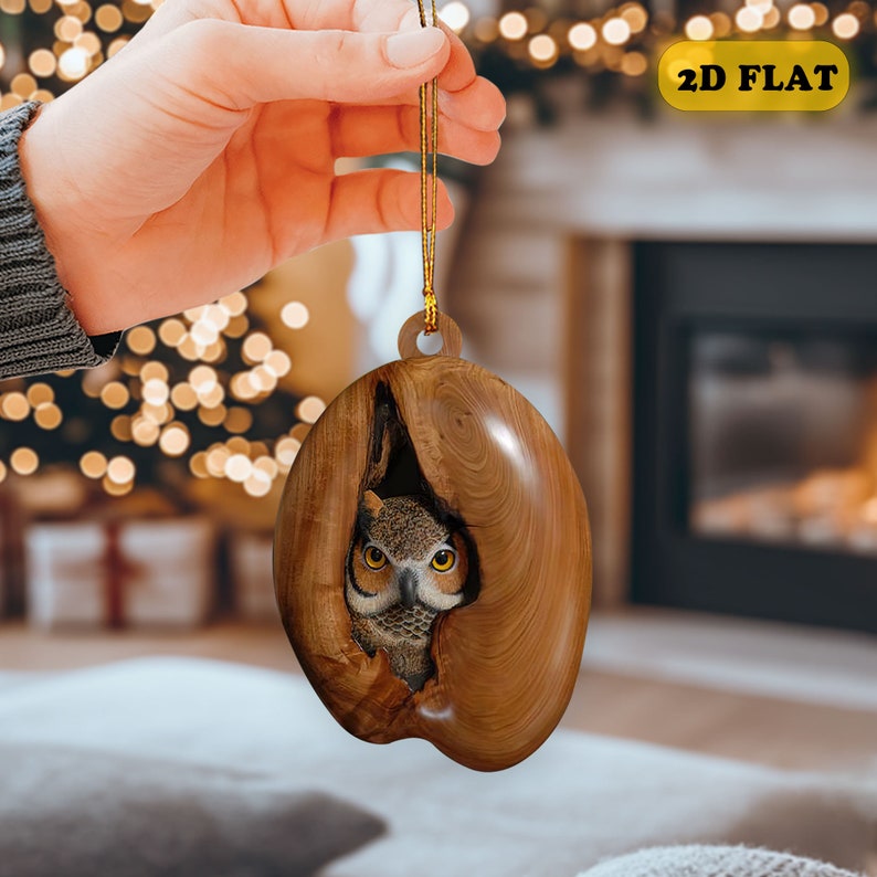 Owl Lover Ornament