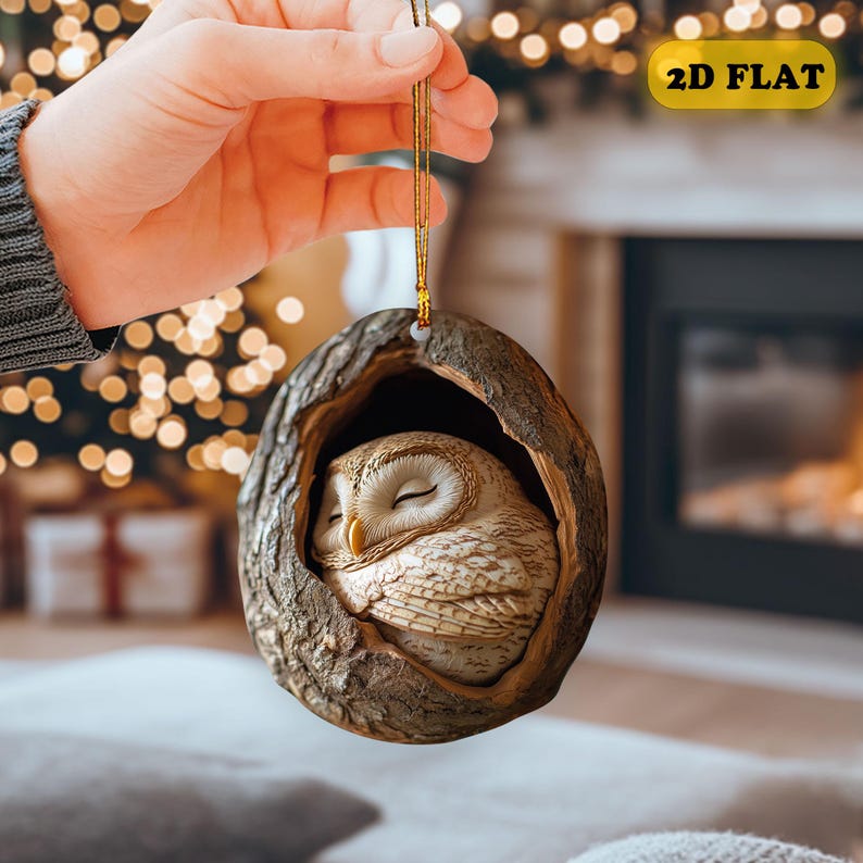Owl Lover Ornament