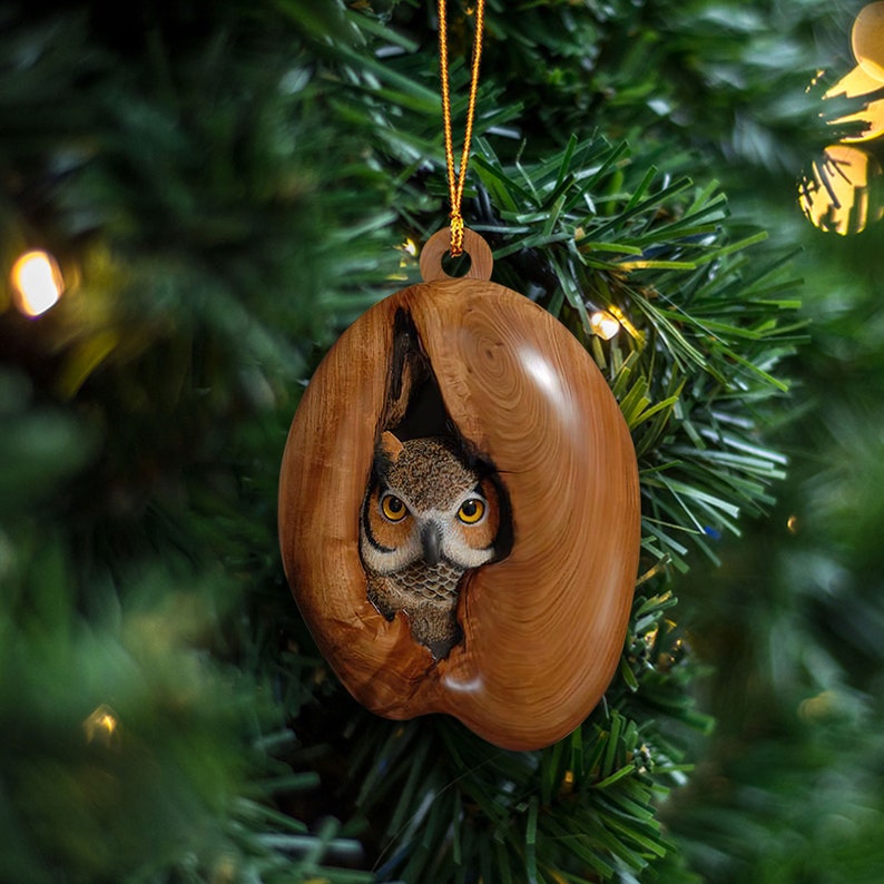 Owl Lover Ornament