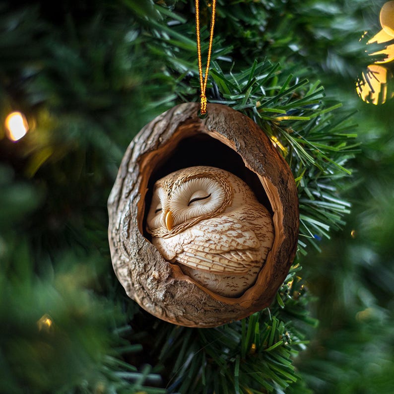 Owl Lover Ornament