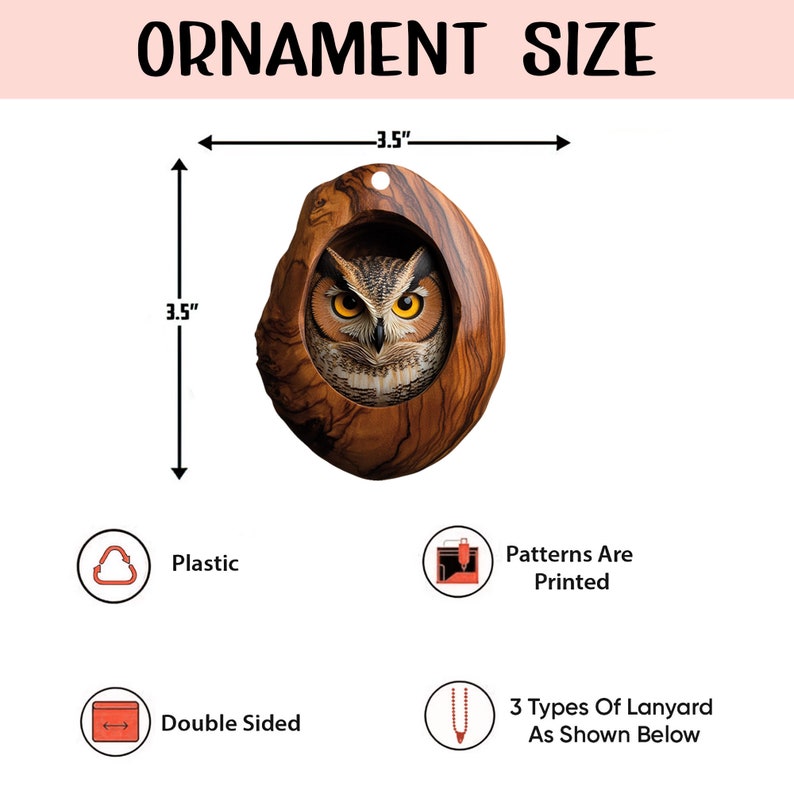 Owl Lover Ornament