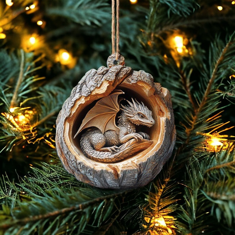 Dragon Ornament for DND Lovers