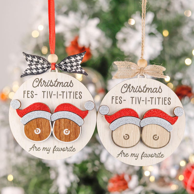 Funny Adult Christmas Ornament
