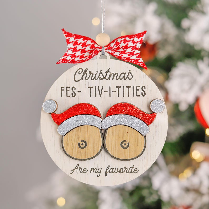 Funny Adult Christmas Ornament