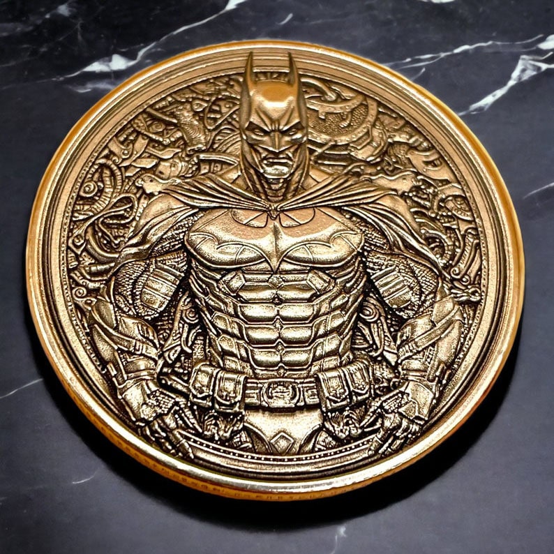 Batman Collectible Brass Coins