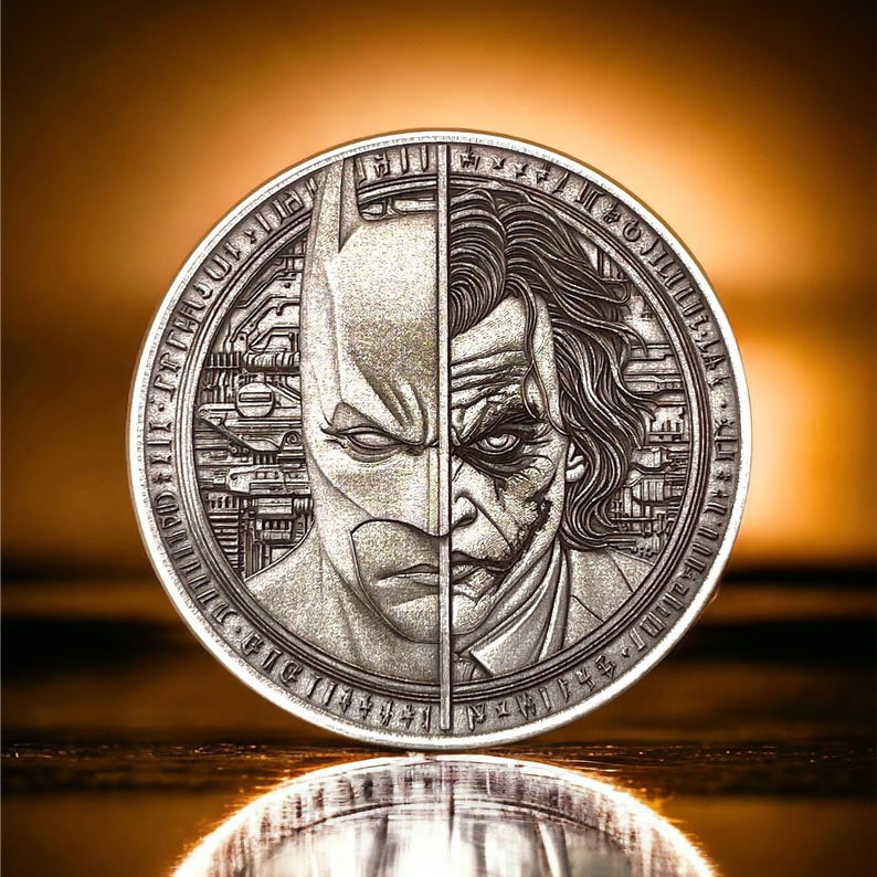 Batman Collectible Brass Coins