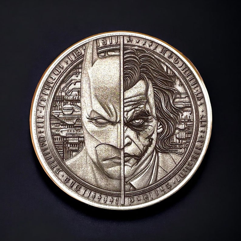 Batman Collectible Brass Coins