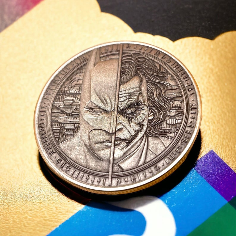 Batman Collectible Brass Coins