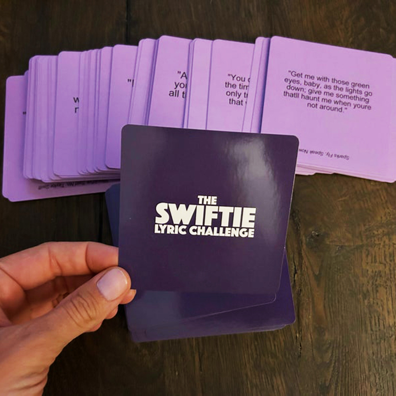Swiftie Lyric Challenge Card Game (Incl. TTPD)