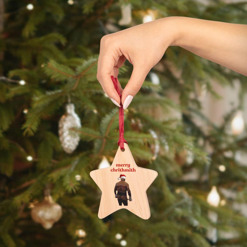 Tyson Butt Funny Christmas Ornament