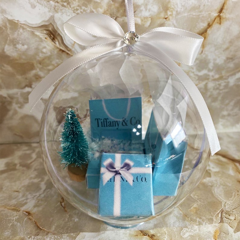 Fashion Brand Shopping Bag Ornament