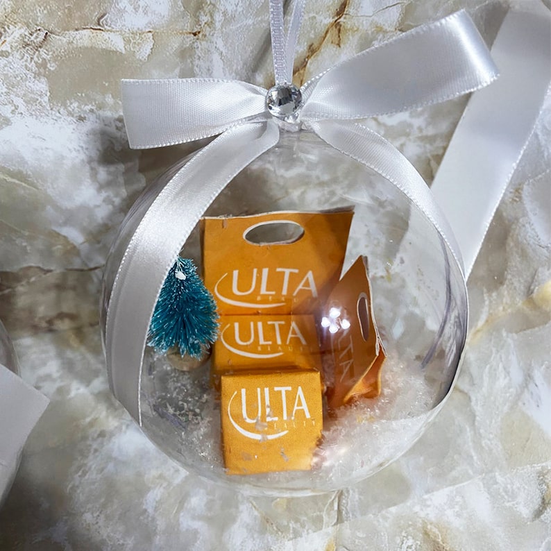 Fashion Brand Shopping Bag Ornament