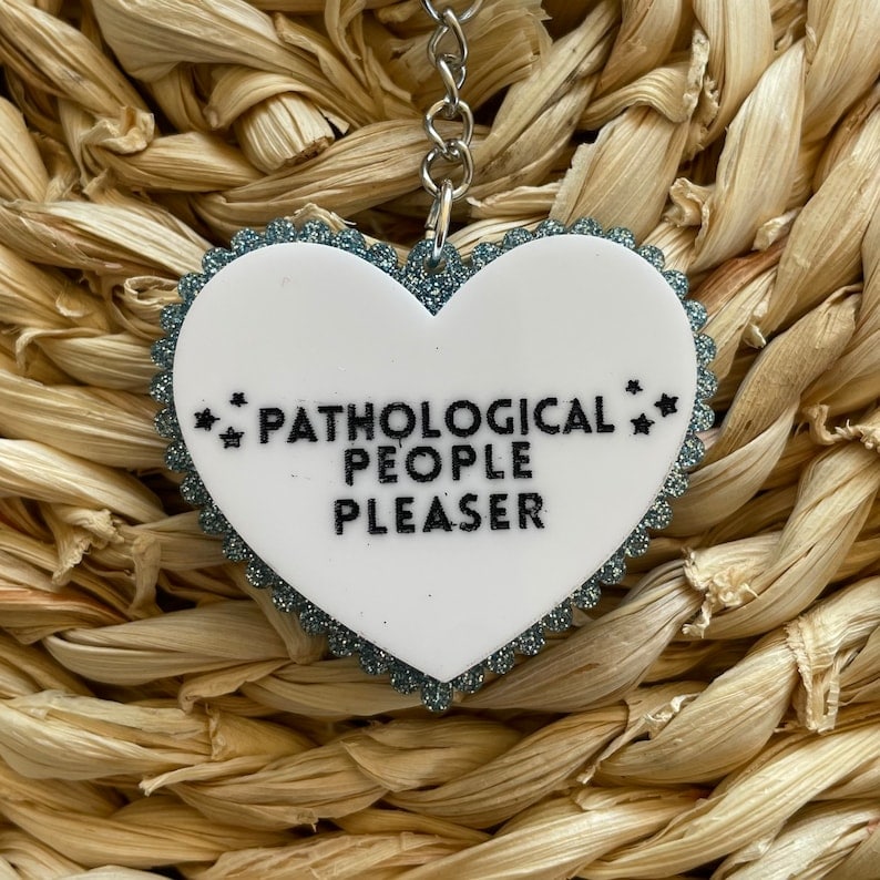 Taylor Lyrics Quote Heart Keychain