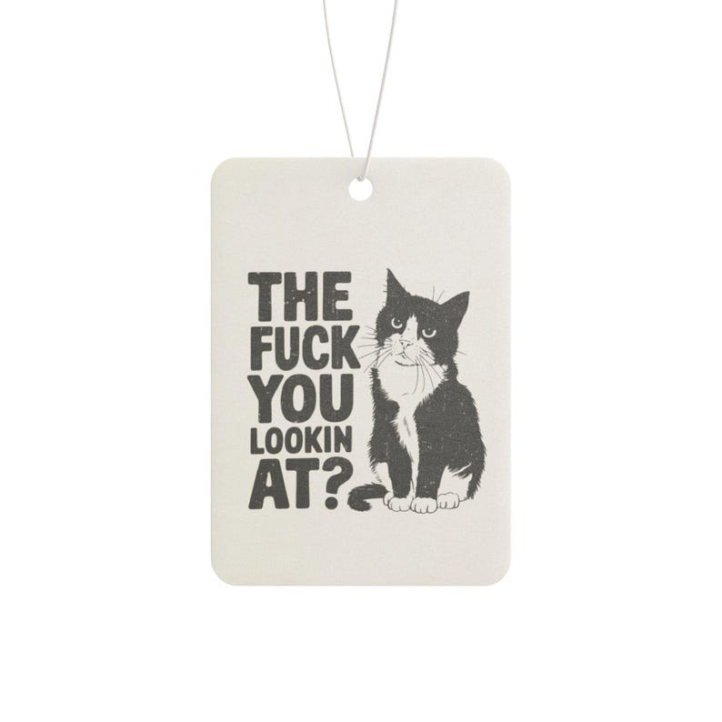 Funny Cat Car Air Freshener