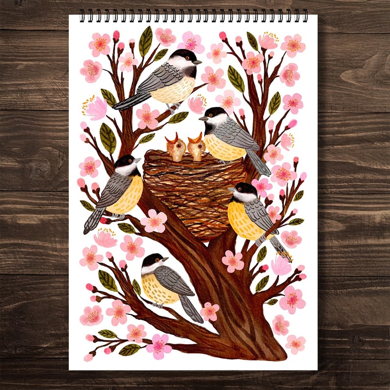 2026 Woodland Magic Wall Calendar
