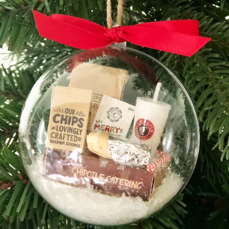 Chipotle Christmas Ornament