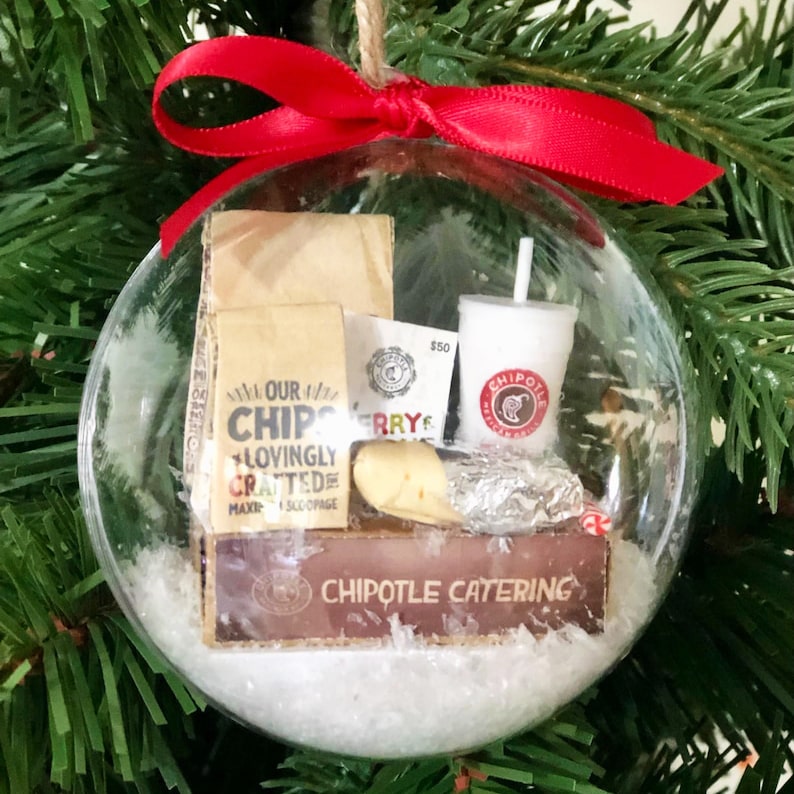 Chipotle Christmas Ornament