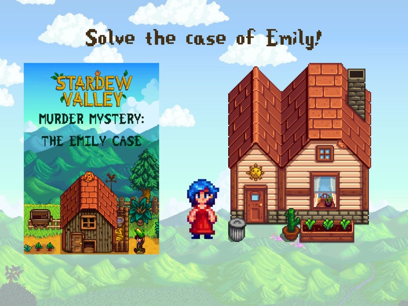 Stardew Valley Murder Mystery Tabletop Game