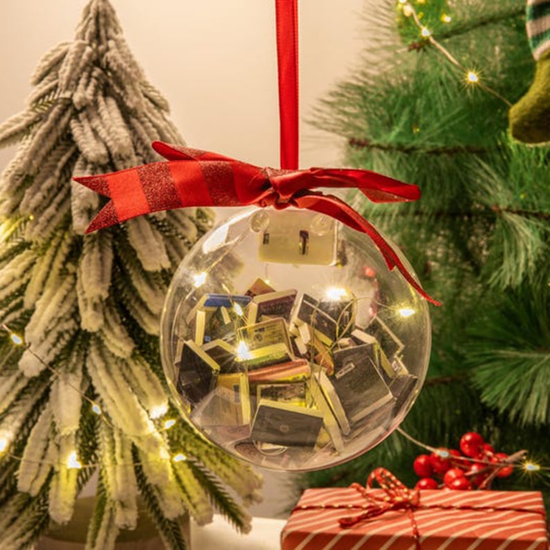 Miniature Book Ornament Ball