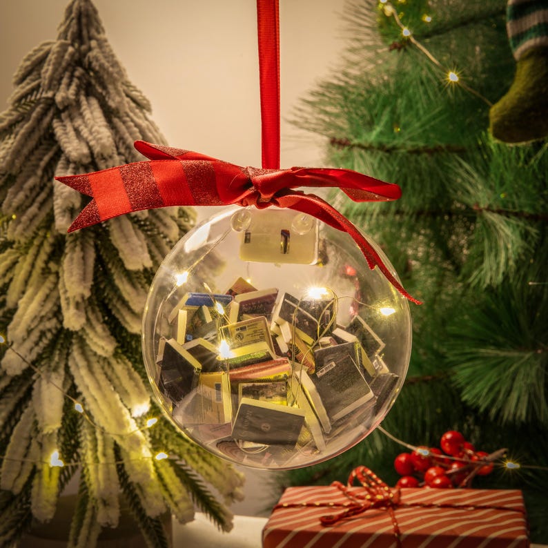 Miniature Book Ornament Ball