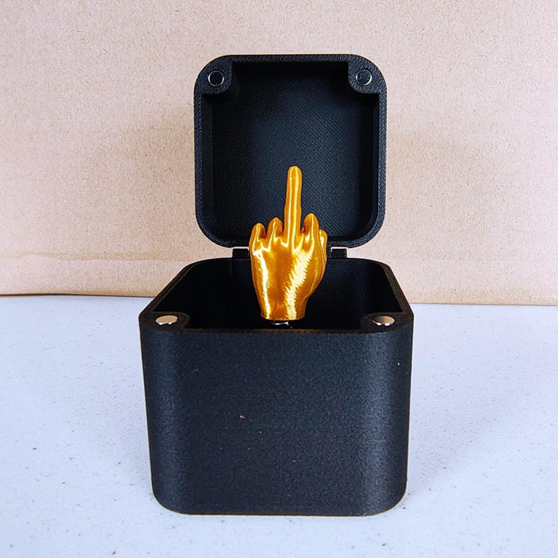 Middle Finger in a Box 