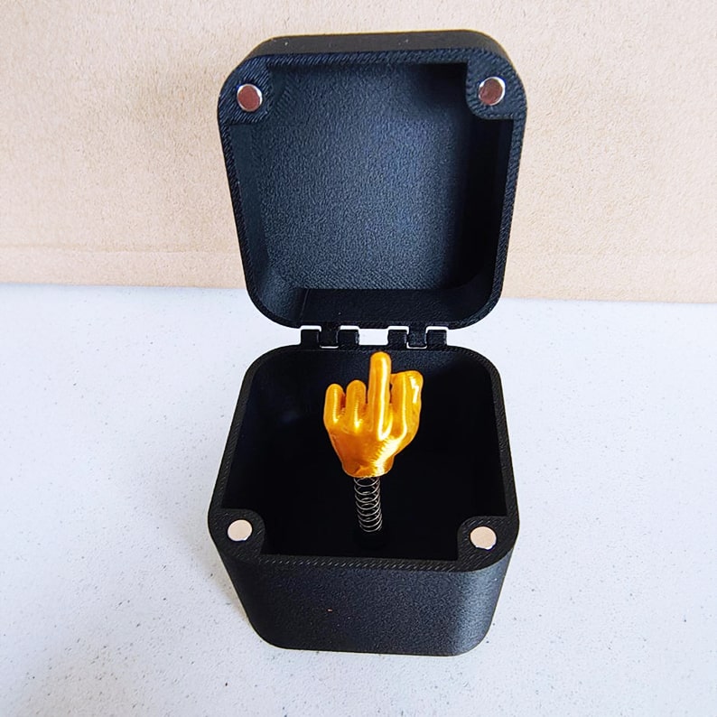 Middle Finger in a Box