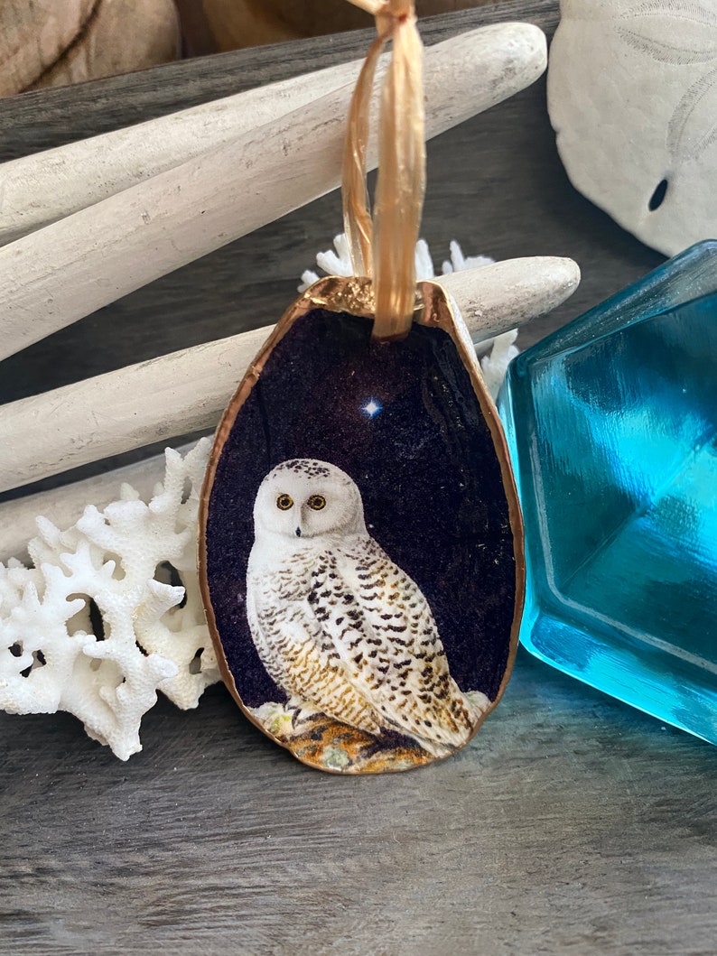 Handpainted Bird Christmas Ornament