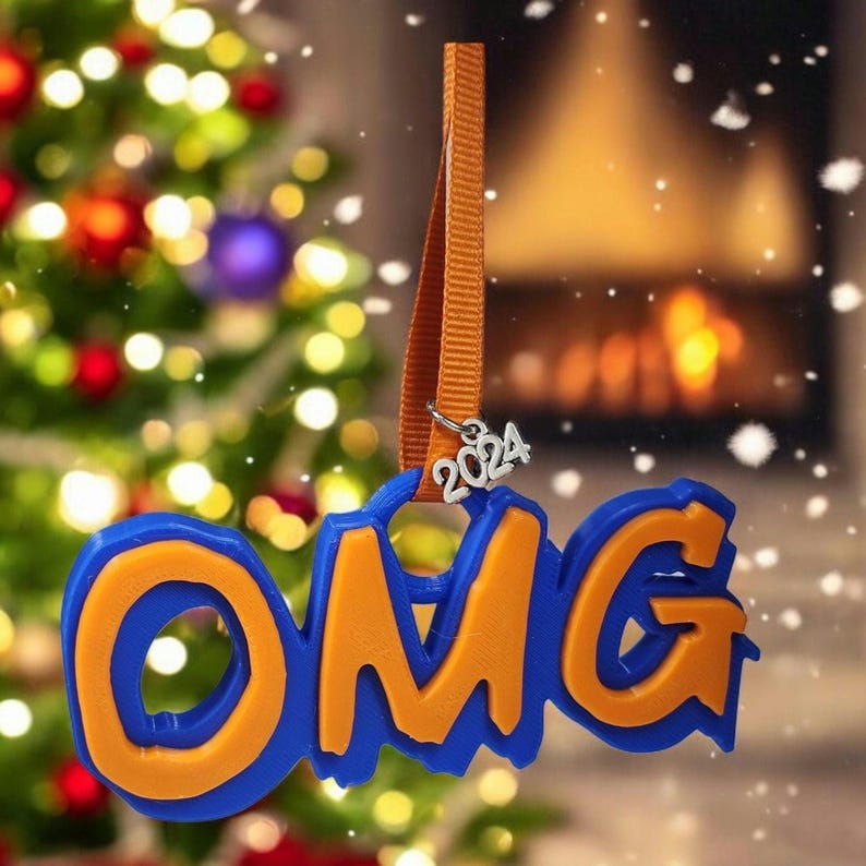 OMG! NY Mets Christmas Ornament 2024