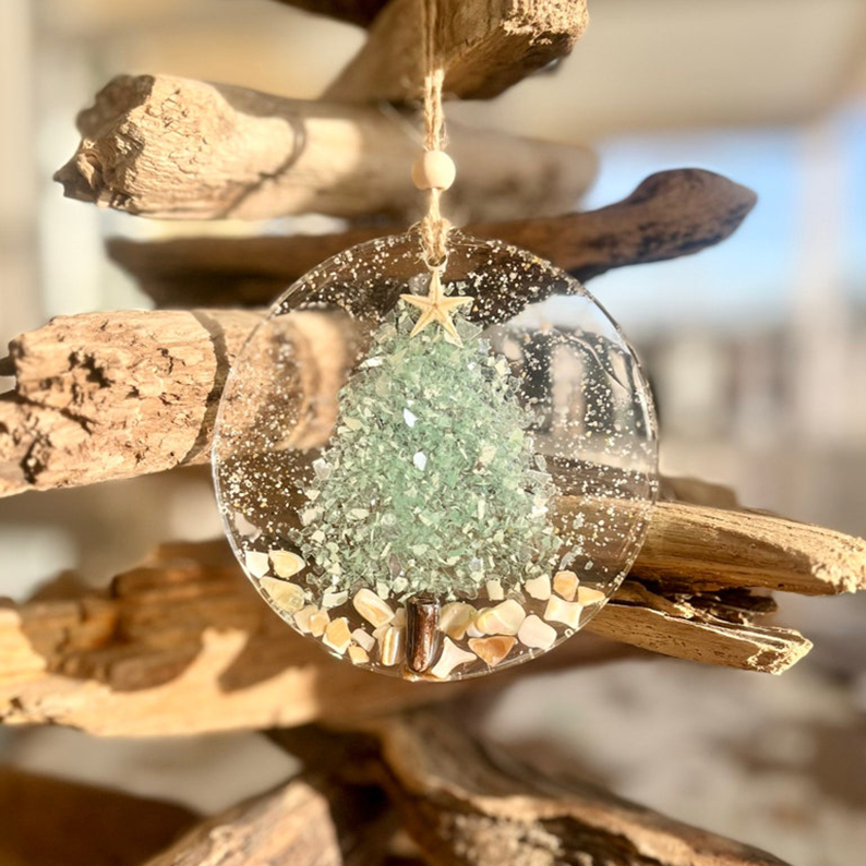 Coastal Christmas Ornament