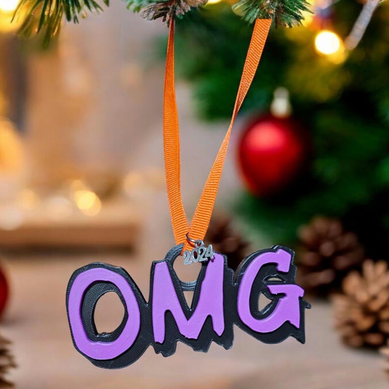 OMG! NY Mets Christmas Ornament 2024