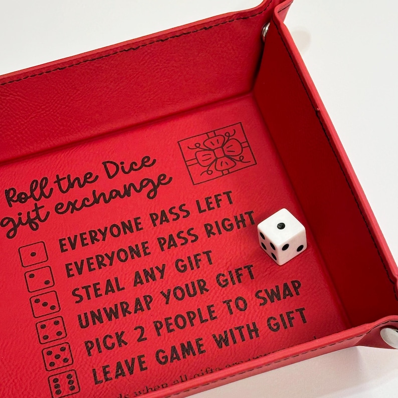 Dice-Rolling Gift Exchange Game