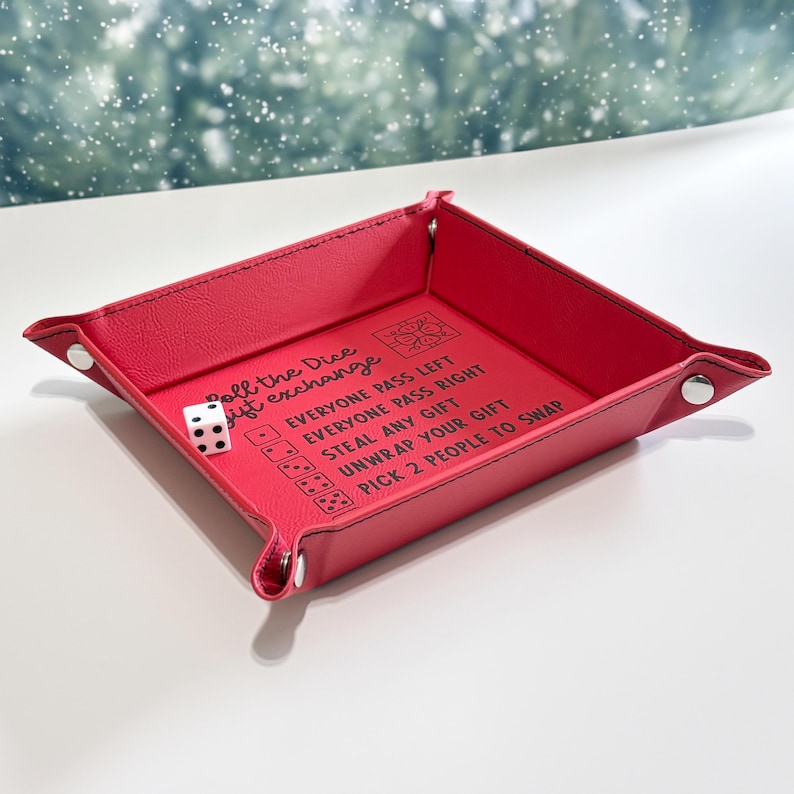 Dice-Rolling Gift Exchange Game