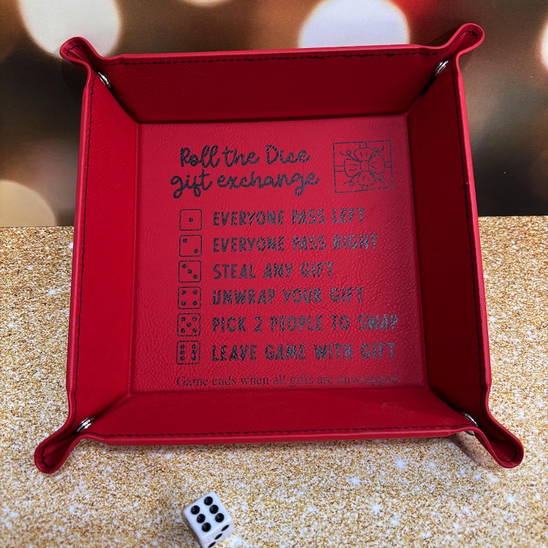 Dice-Rolling Gift Exchange Game