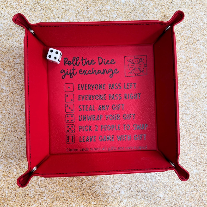Dice-Rolling Gift Exchange Game