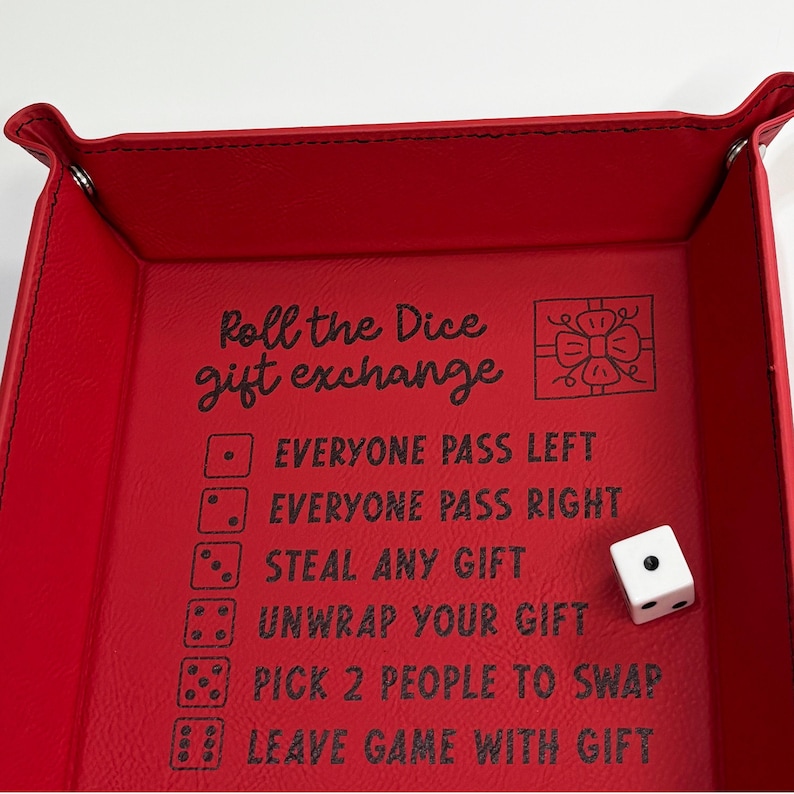 Dice-Rolling Gift Exchange Game