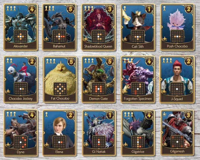 Final Fantasy VII Queen’s Blood Card Set (144 Cards)