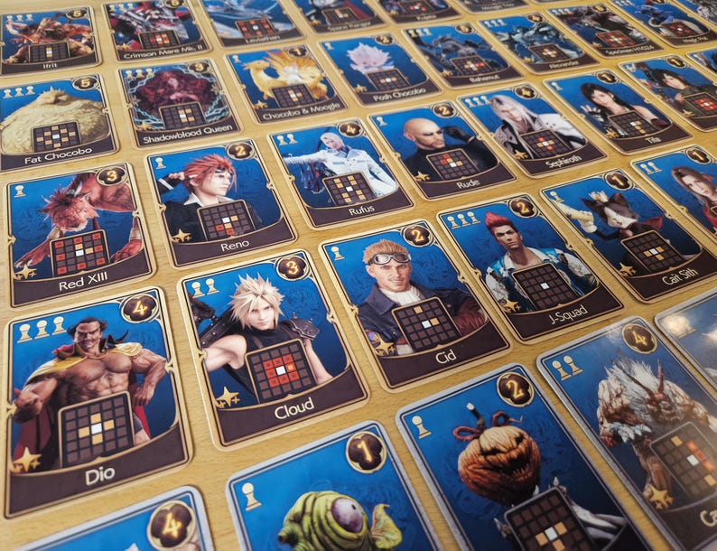 Final Fantasy VII Queen’s Blood Card Set (144 Cards)