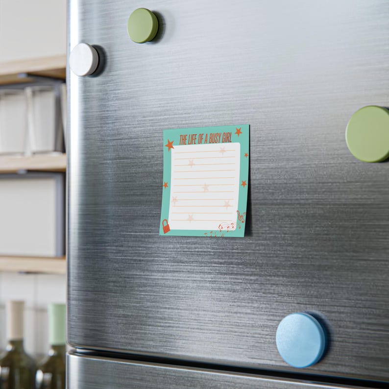 Taylor Inspired The Life of a Busy Girl Notepads