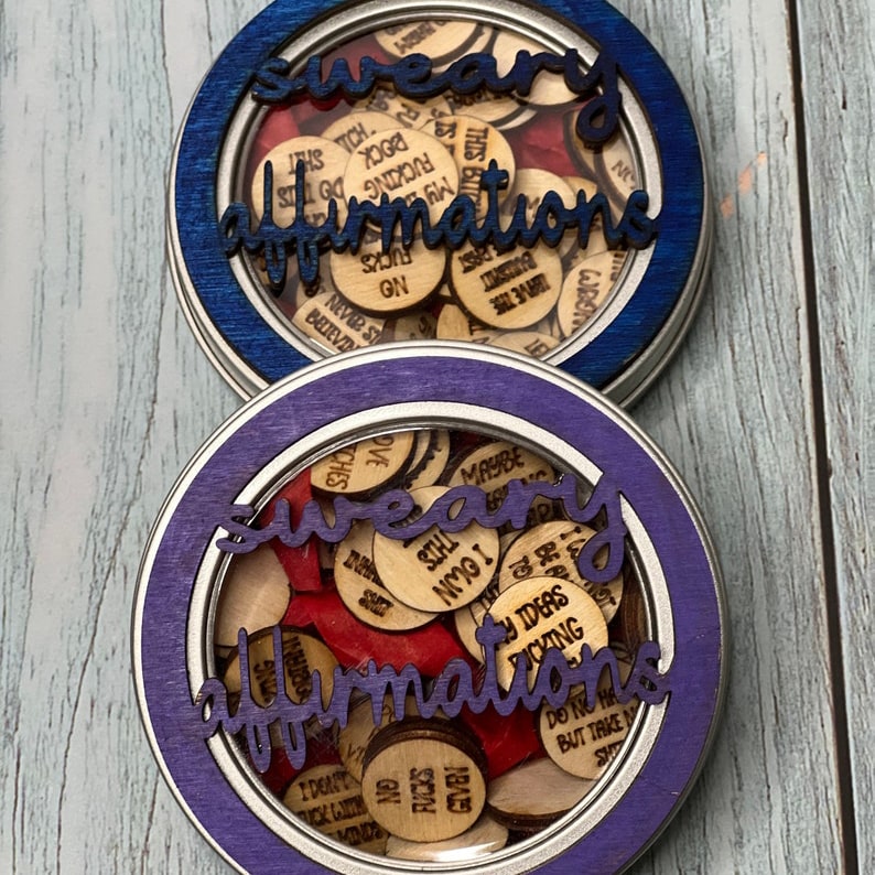 Cheeky and Empowering Affirmation Tokens Set