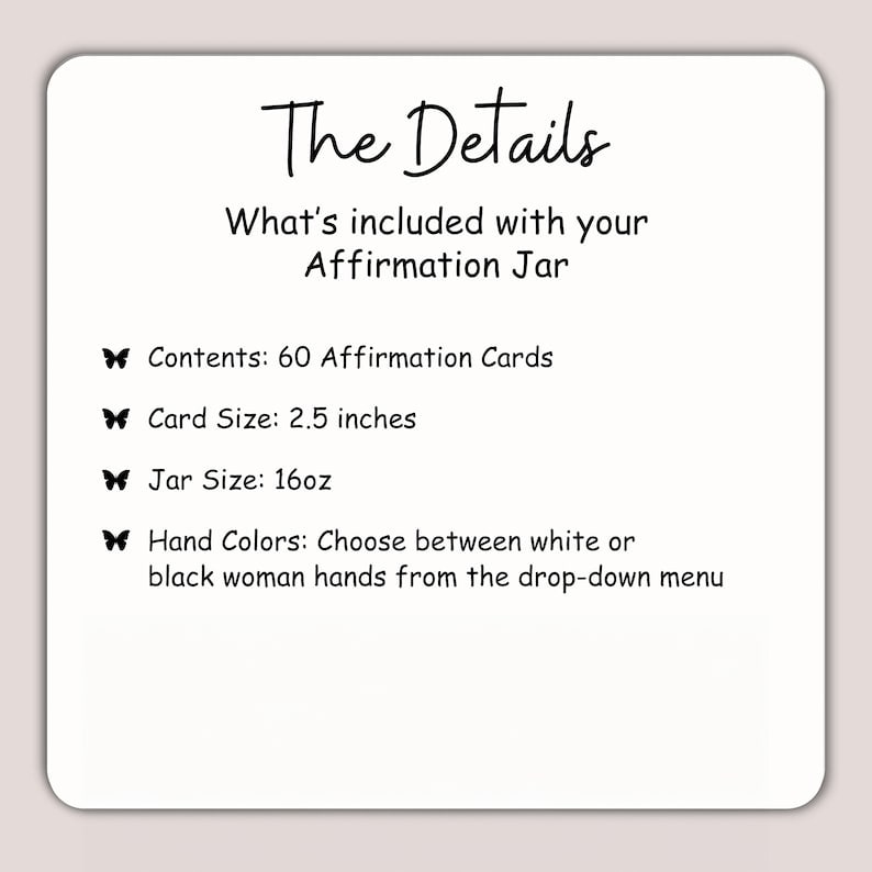 Middle Finger Swear Affirmation Cards Jar