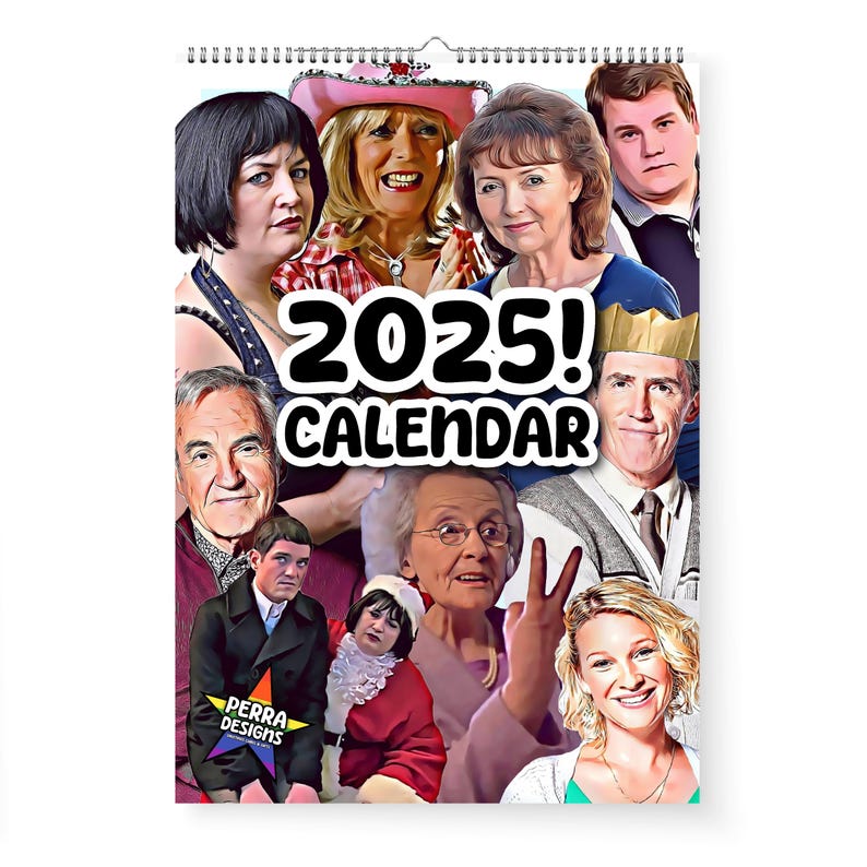 2025 Gavin & Stacey Funny Nessa Quotes Calendar